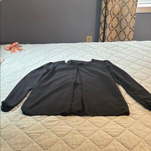 Amazon Women's Black Long Sleeve Top